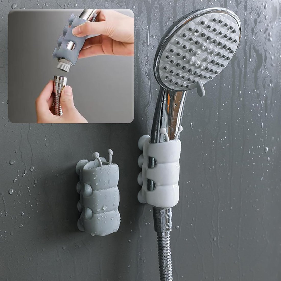 Silicone Shower Head Holder