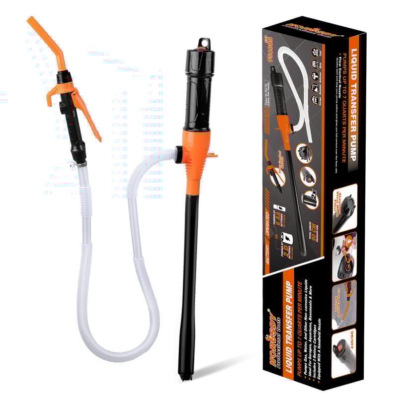 2025 Upgrade Portable Power Battery Pump