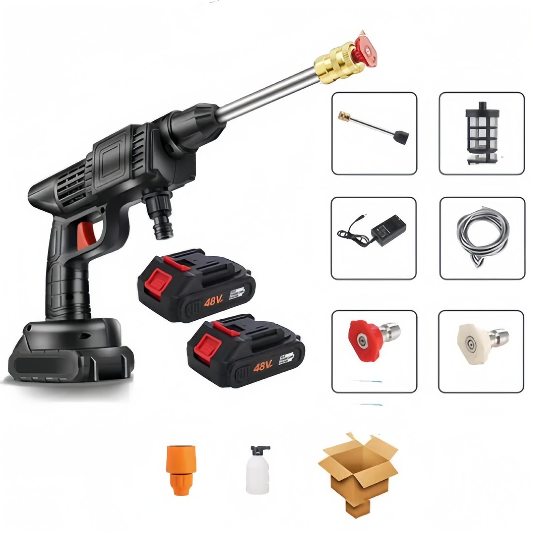 🔥 Last Day Sale-49% OFF🔥Cordless Portable High Pressure Spray Water Gun