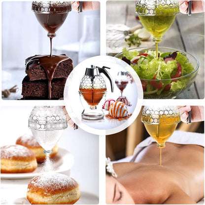 🔥Last Day 49% OFF✨Diamond Glass Honey Dispenser