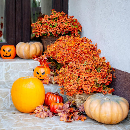 🔥Fall Hot Sale 49%OFF🍁Fall Artificial Flowers for Outdoors