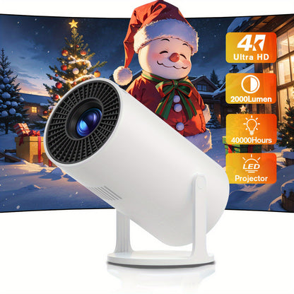 🎥✨Portable 2.4G/5G Wifi Smart Projector – 4K Home Cinema & Outdoor 1080P HD Projector