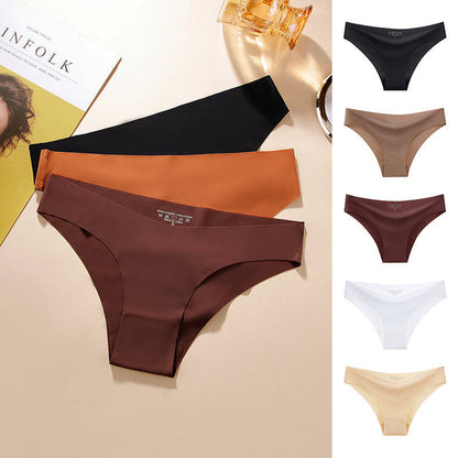 Seamless Ice Silk Thong