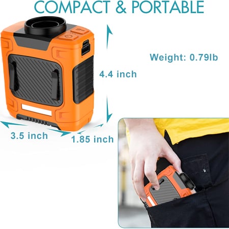 Power Rechargeable Camping Fan for Outdoor（5000mAH/10000mAh）