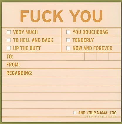 💖Christmas Gifts – Fun Office Post-it Notes