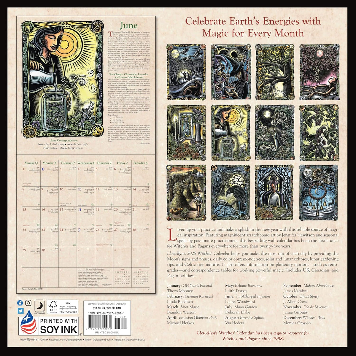 Magical Seasons Wall Calendar