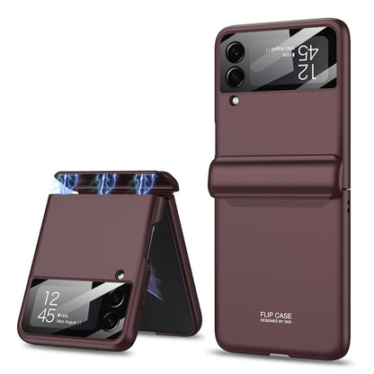 Magnetic All-included Shockproof Phone Case For Galaxy Flip 6/5/4/3 With Back Screen Protector