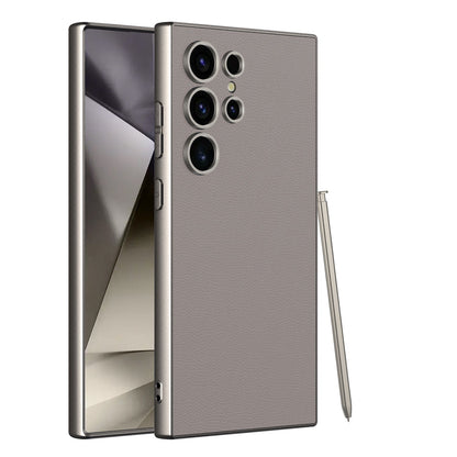 Luxury Leather All-inclusive Protective Phone Case For Galaxy S24 Ultra