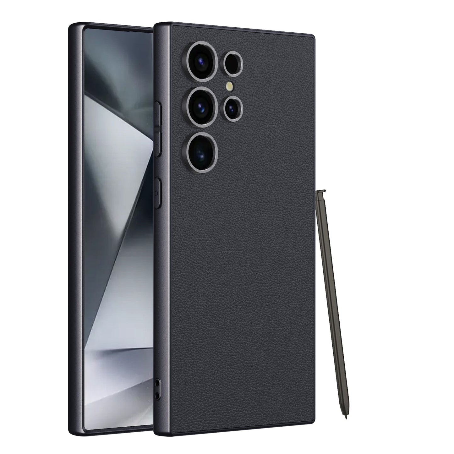 Luxury Leather All-inclusive Protective Phone Case For Galaxy S24 Ultra