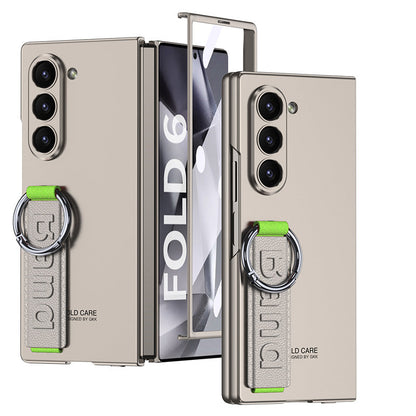 Phone Case With Ring Wristband For Galaxy Z Fold6