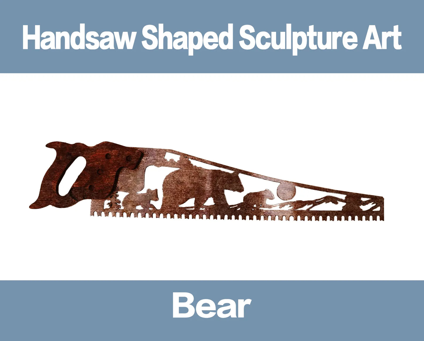 ✨Father‘s Day Hot Sale 50% OFF-- Handsaw Shaped Sculpture Art