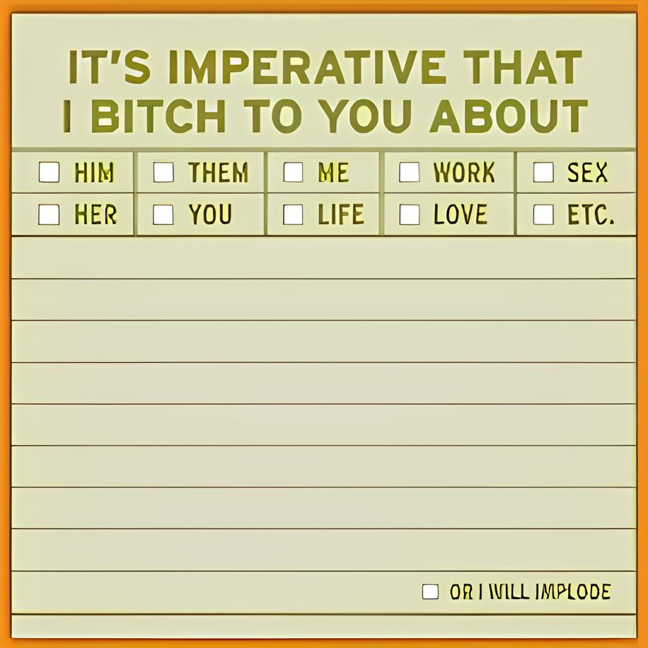 💖Christmas Gifts – Fun Office Post-it Notes