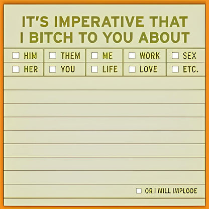 💖Christmas Gifts – Fun Office Post-it Notes