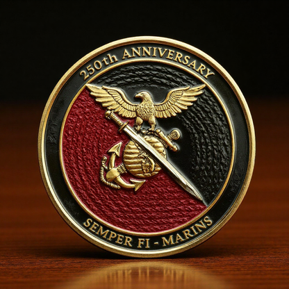 Semper Fi 250th Anniversary Token