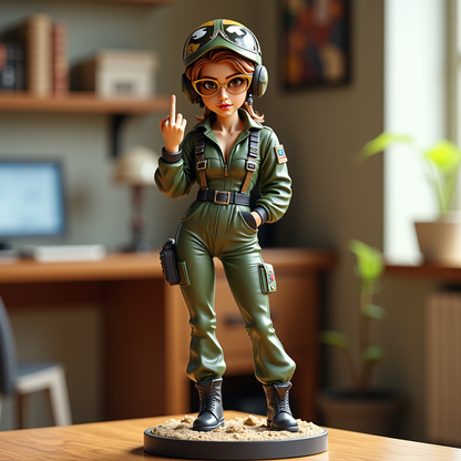 Middle Finger Pilot Figurine Collection