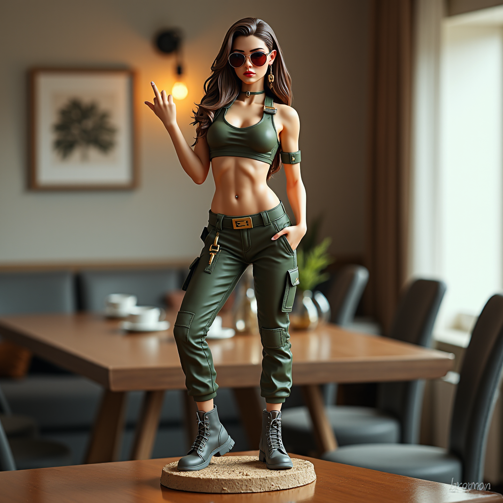 Middle Finger Pilot Figurine Collection