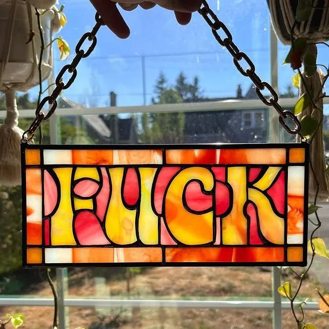 🤣FUCK Suncatcher