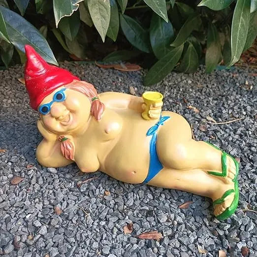 ✨Hot Sale 50% Off-Naughty Garden Gnome Funny Statue
