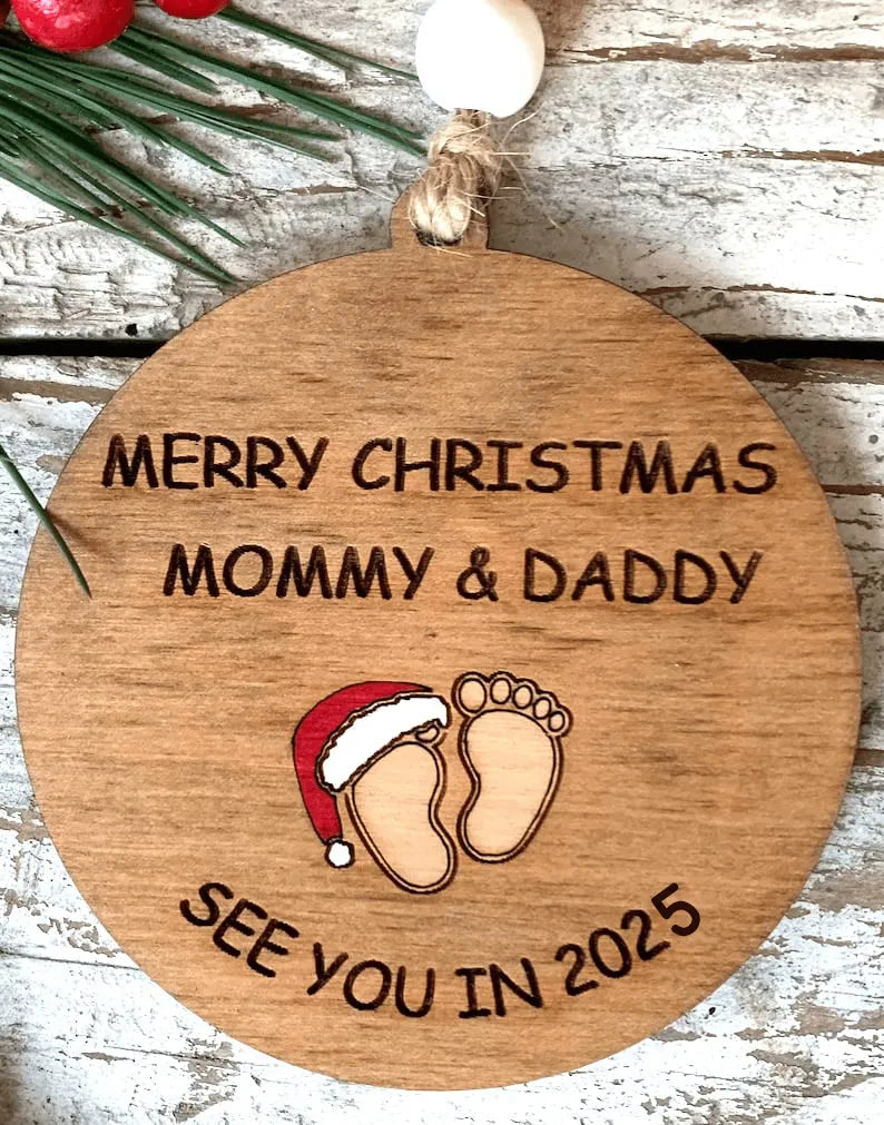 🔥CHRISTMAS PRE-SALE 50% OFF🎁SEE YOU IN 2025 CHRISTMAS TREE ORNAMENT