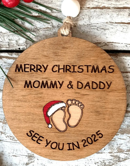 🔥CHRISTMAS PRE-SALE 50% OFF🎁SEE YOU IN 2025 CHRISTMAS TREE ORNAMENT