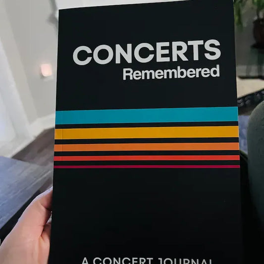 🎵Concert Journal | Track Favorite Concerts