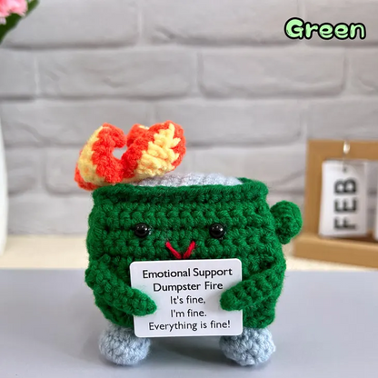 💖🎁Crochet Dumpster Fire