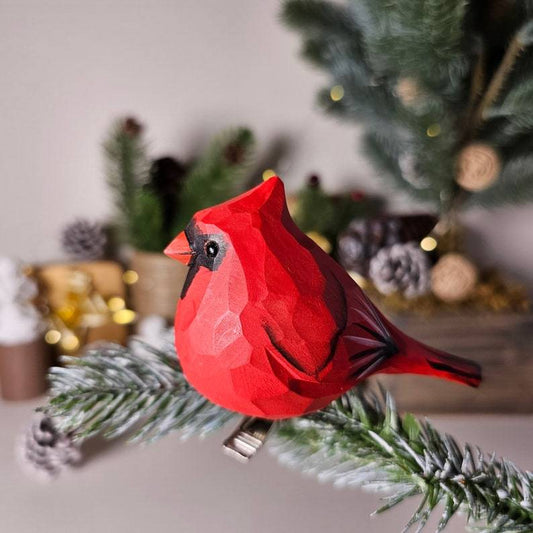 🦜Enchanting Handcrafted Clip-On Bird Ornaments for Christmas Trees 🎄
