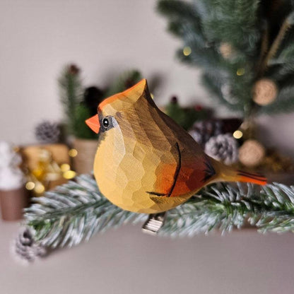 🦜Enchanting Handcrafted Clip-On Bird Ornaments for Christmas Trees 🎄