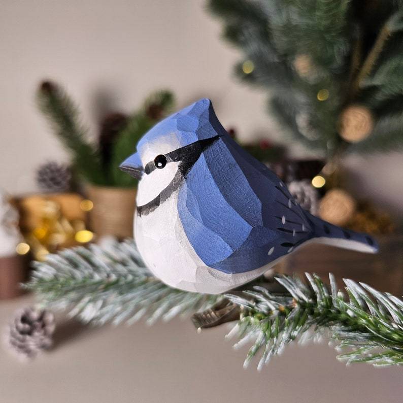 🦜Enchanting Handcrafted Clip-On Bird Ornaments for Christmas Trees 🎄