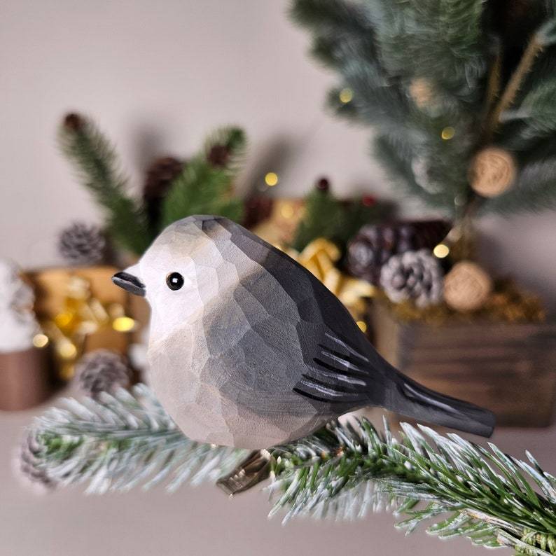 🦜Enchanting Handcrafted Clip-On Bird Ornaments for Christmas Trees 🎄