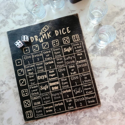 🎲Dice Drinking Game-"Don't go home tonight"game🍻