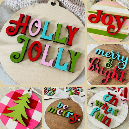 🔥CHRISTMAS SALE🔥😊Retro Happy Christmas Ornament