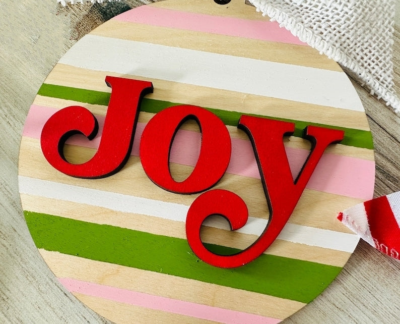 🔥CHRISTMAS SALE🔥😊Retro Happy Christmas Ornament