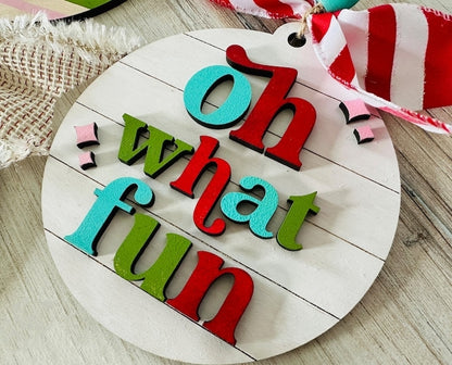 🔥CHRISTMAS SALE🔥😊Retro Happy Christmas Ornament