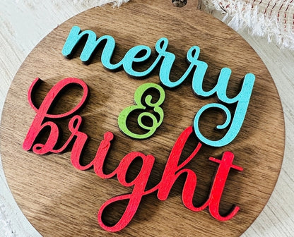 🔥CHRISTMAS SALE🔥😊Retro Happy Christmas Ornament