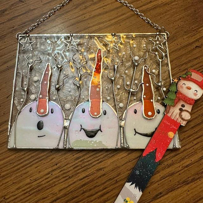 🎄Christmas Snowman Light Pendant⛄