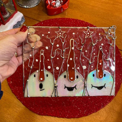 🎄Christmas Snowman Light Pendant⛄