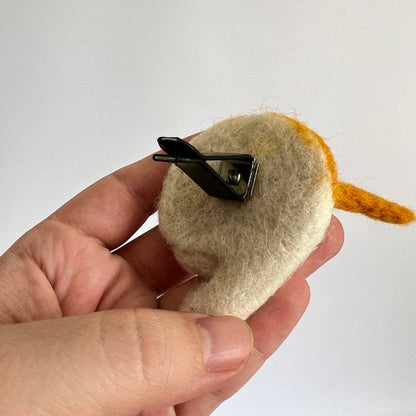 😻Handmade-Needle felted butt gag cat car accessories