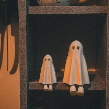 👻3D Printed Ghost Figure with Retractable Legs