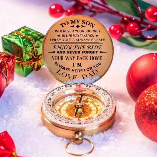 🎄Christmas Gift-🧭Enjoy The Ride - Compass