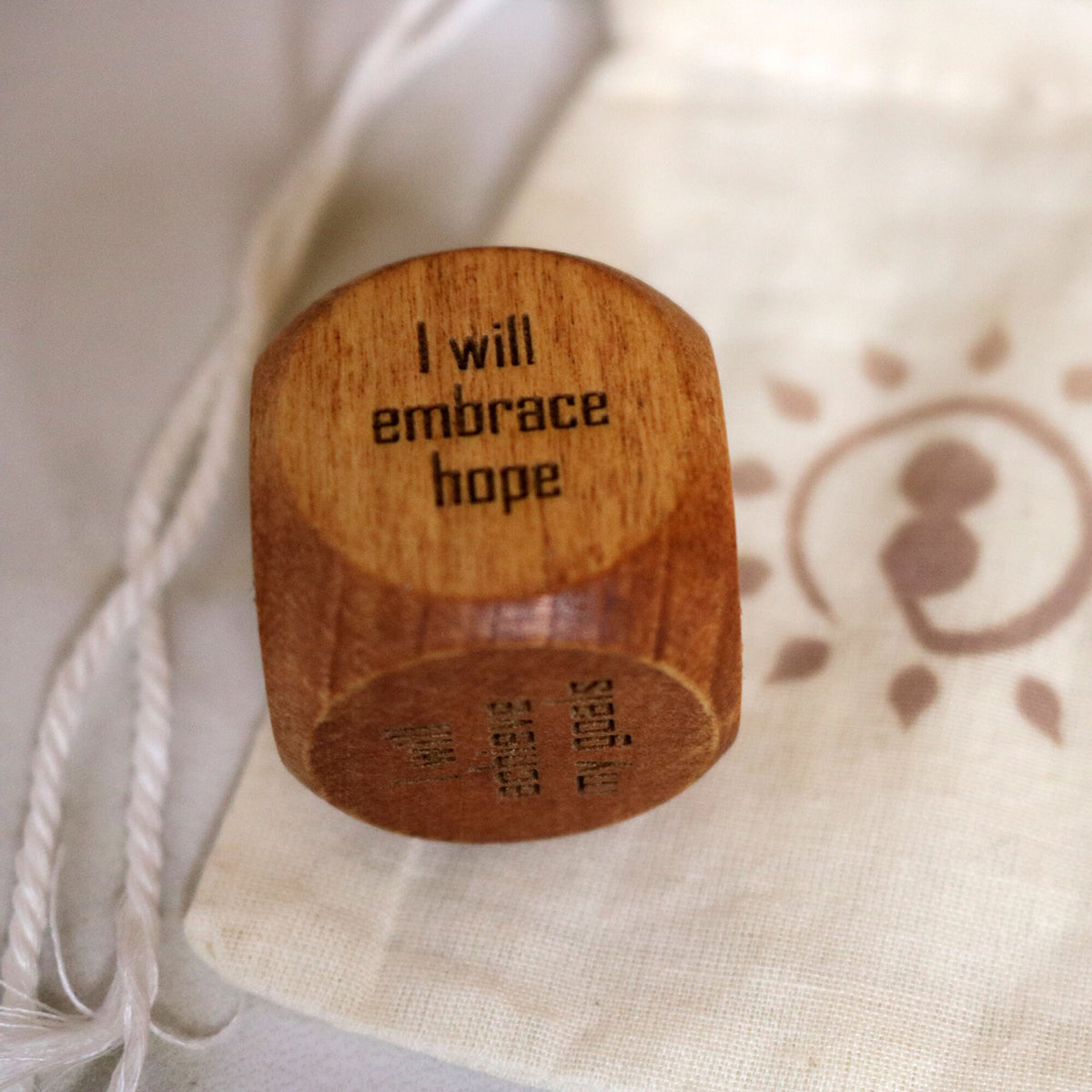 🎁Positive Affirmation Wooden Dice