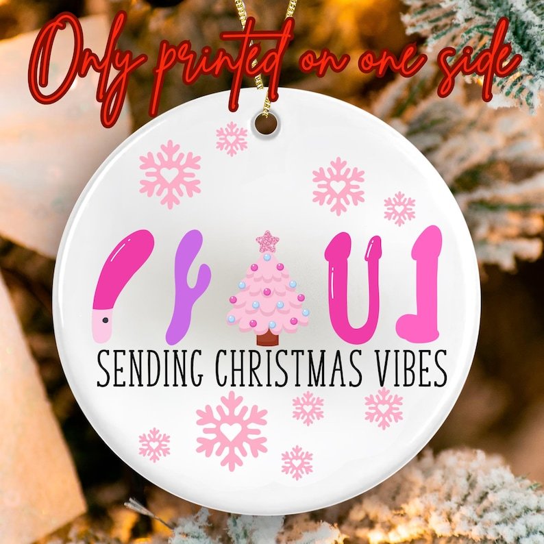 🎁Gift For Friends-Sending Christmas Vibes Ornaments