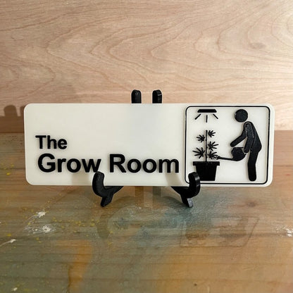 😵The Grow Room Sign