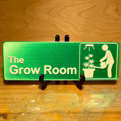 😵The Grow Room Sign