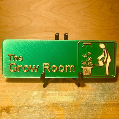 😵The Grow Room Sign