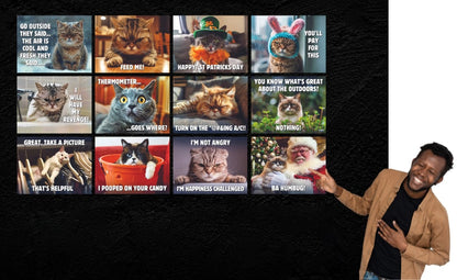 😾2025 Peed-Off Cats Calendar