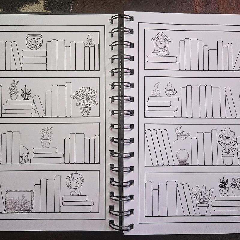 🔥LAST DAY 49% OFF - Book Journal(🌈Enjoy Coloring, 🥰Writing And Enriching Your Life)