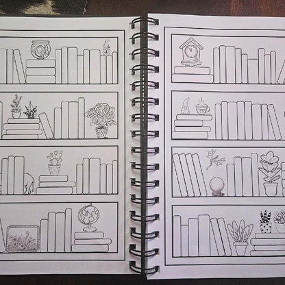 🔥LAST DAY 49% OFF - Book Journal(🌈Enjoy Coloring, 🥰Writing And Enriching Your Life)