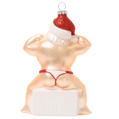 🔥Hot Sale 50% OFF - 🤣Funny Claus Christmas Ornament(6")