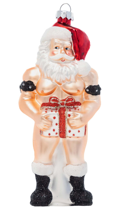 🔥Hot Sale 50% OFF - 🤣Funny Claus Christmas Ornament(6")